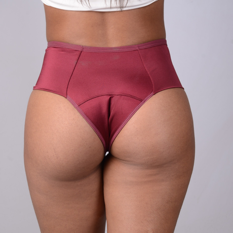 CALCINHA ABSORVENTE VERMELHA - more mio