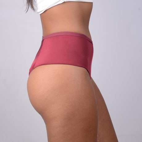 CALCINHA ABSORVENTE VERMELHA - more mio