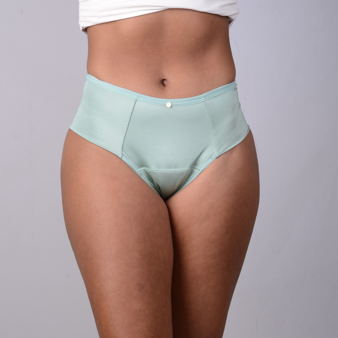 CALCINHA ABSORVENTE AMORE MIO - Erva Doce
