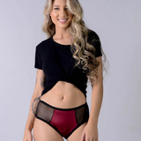 Calcinha Absorvente - Delicatta / Marsala