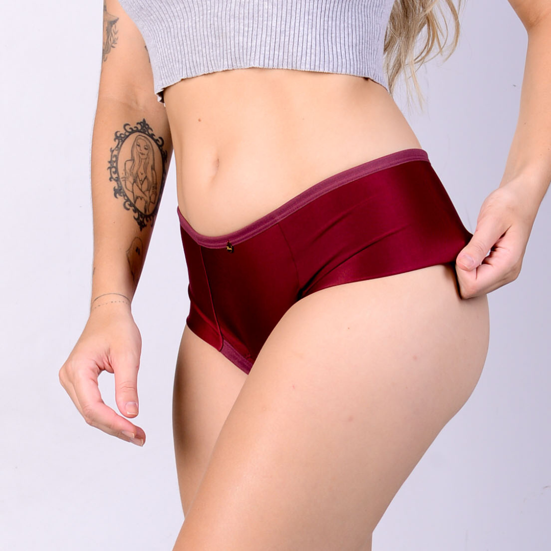 CALCINHA ABSORVENTE VERMELHA - more mio