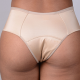 CALCINHA ABSORVENTE AMORE MIO - BEGE