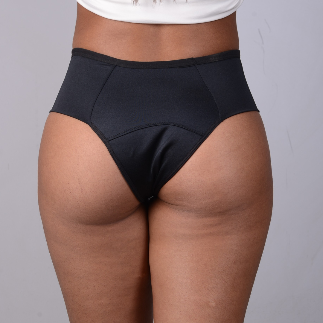 CALCINHA ABSORVENTE Preta - more mio