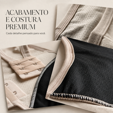 Calcinha Absorvente com Ajuste Lateral Bege